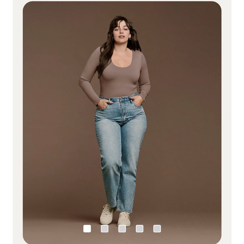 Nuuds Scoop Neck Bodysuit